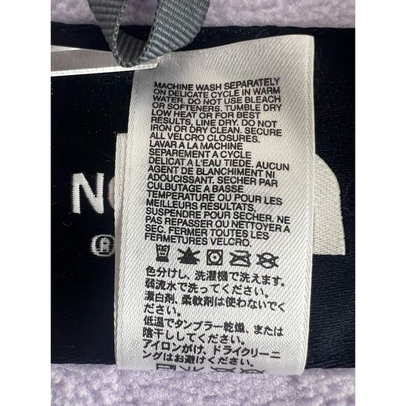 The North Face Women's Denali Jacket Lavender Gray Fleece Full Zip Size S - Picture 7 of 12